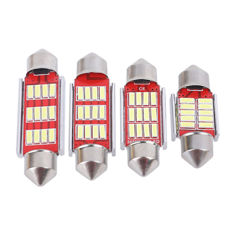 LED C5W 4014-12-ไฟส่องป้ายทะเบียน-ไฟอ่านหนังสือ C5W